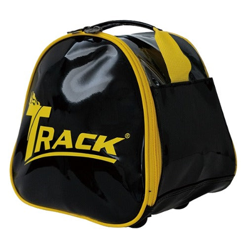 Perfect Enamel 1 Ball Detachable Tote Bag - Track BLACK-YELLOW