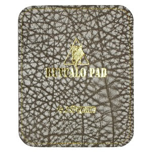 Extreme Pattern Buffalo Leather Ball Towel / Brown