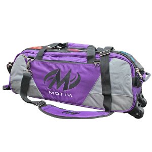 Motiv Ballistic Three-Ball Tote Bag USA (Roller Bag) - Purple