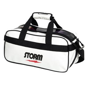 Storm Signature two ball totebag white