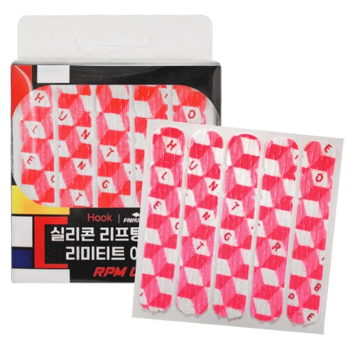후크 RPM UP 실리콘 프리컷 테이프 1.3 cm (60개) Multiple Variations