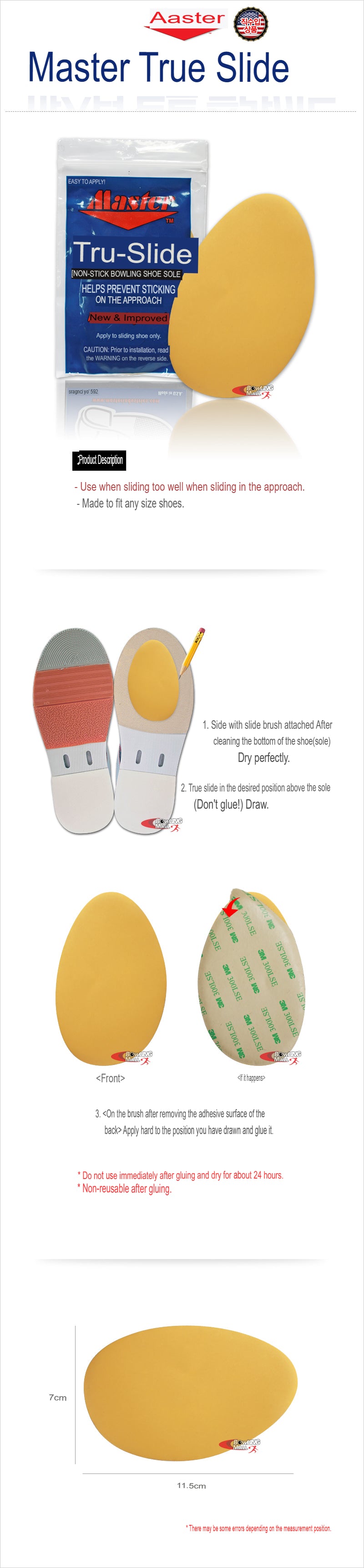 Master True Slide Sole USA