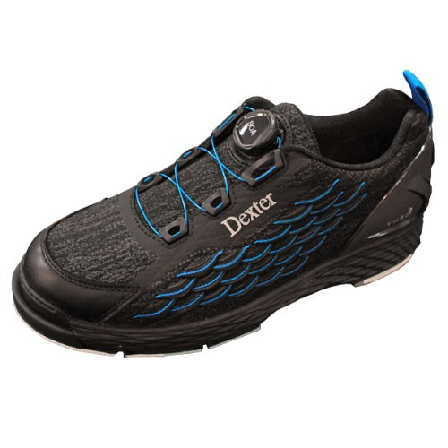 Dexter THE c9 Knitted Boa Detachable Bowling Shoes (Black/Blue)