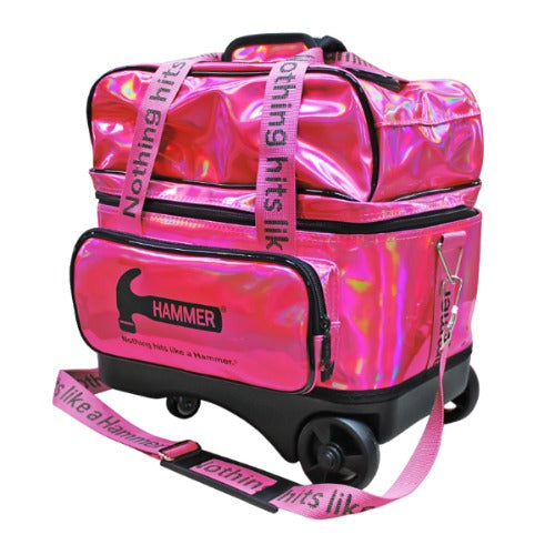 Hammer Hologram 1 Ball Roller Bag- Pink