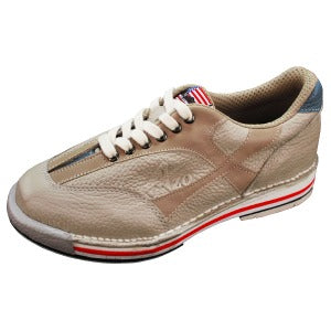 AZO Premium Genuine Leather Detachable Bowling Shoes