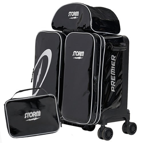 Storm 25 Premier 4 Ball Roller Bag - Phantom Black