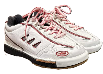 Vainer Multi Detachable Bowling Shoes (White/Red) / 225mm-295mm