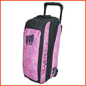 DV8 Freestyle Three-Ball Roller Bag USA / Pink Swirl