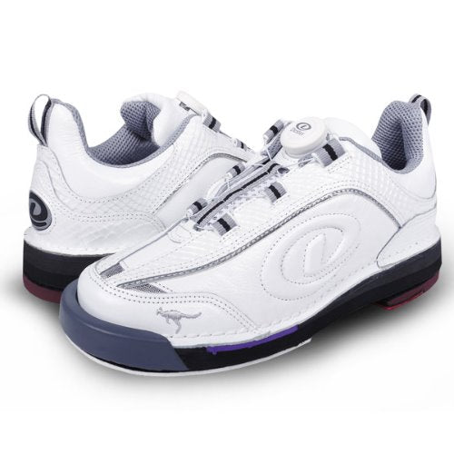 Dexter Kangaroo BOA Detachable Bowling Shoes  (white)