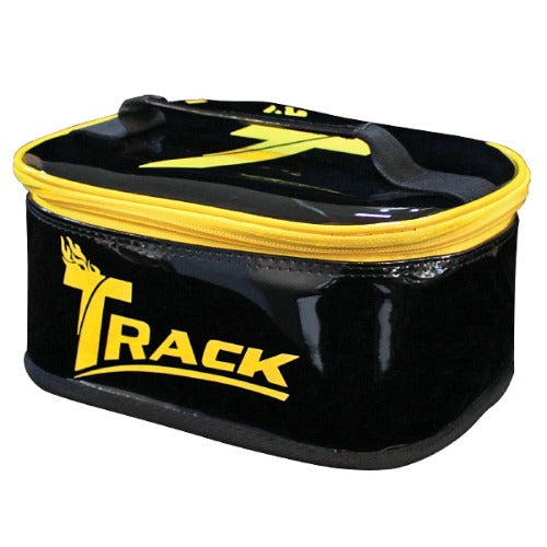 Track Enamel Accessory Big Pouch - BLACK YELLOW