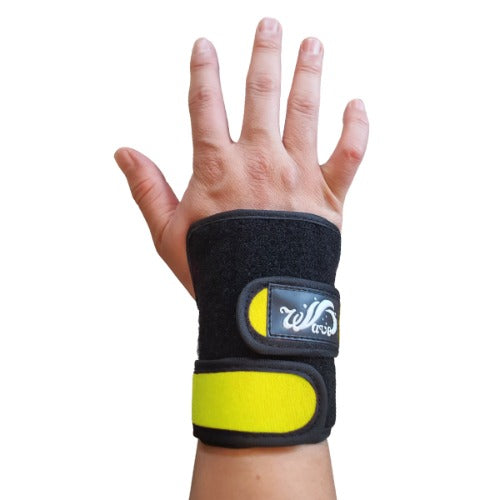 Wave Bio-Rock Bowling Band (Wrist Guard) / Yellow