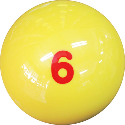 Yellow pool urethane kids ball