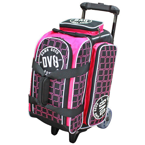 DV8 Check Two-Ball Roller Locker Bag  pink