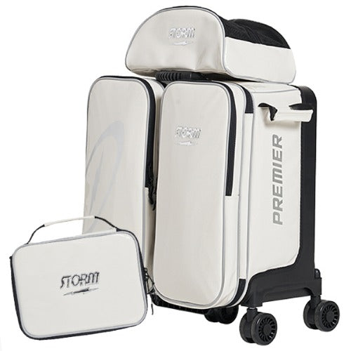 Storm 25 Premier 4 Ball Roller Bag - White