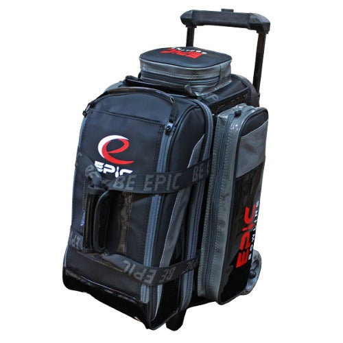 Epic Two-Ball Roller Locker Bag 01 - Black