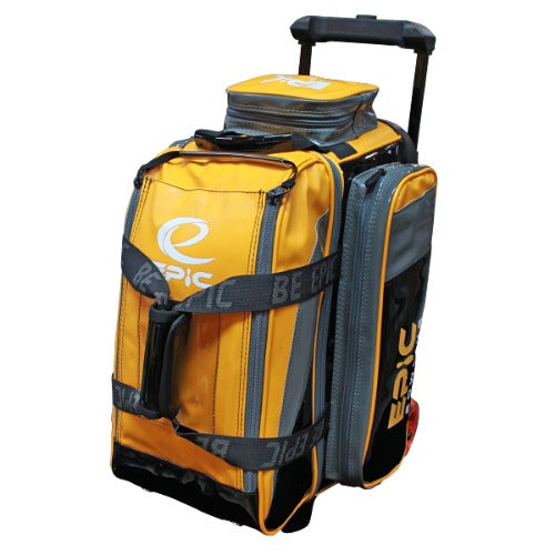 Epic Two-Ball Roller Locker Bag 01 - Yellow