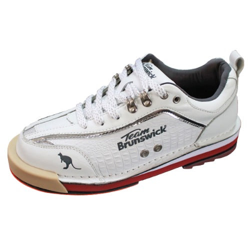 Brunswick BBS-P9 Detachable Bowling Shoes (Included/White)