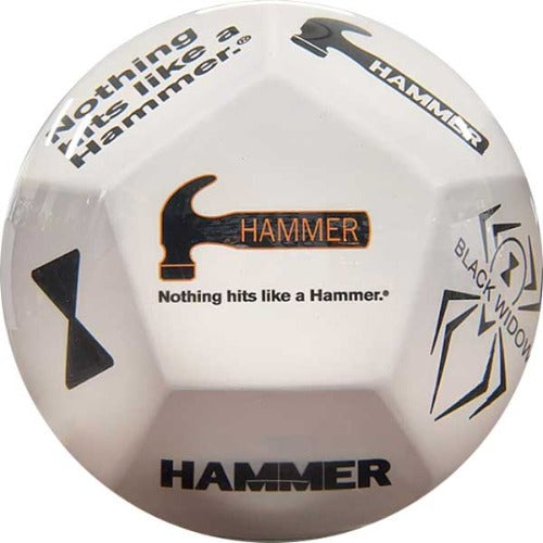 Hammer - 12 Heatron Clear Hardball (White)